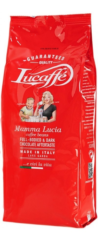 Café En Grano Entero Lucaffe Mamma Lucia 1kg 