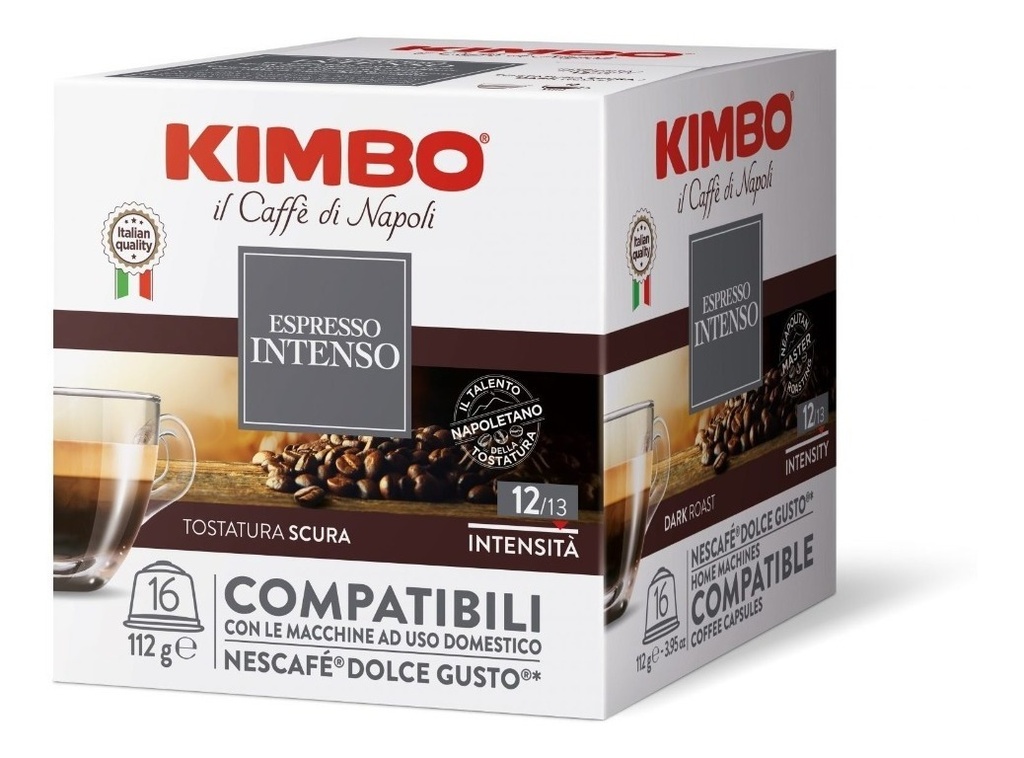 48 Cápsulas Kimbo Espresso Mix (3x16) Compatible Dolce Gusto