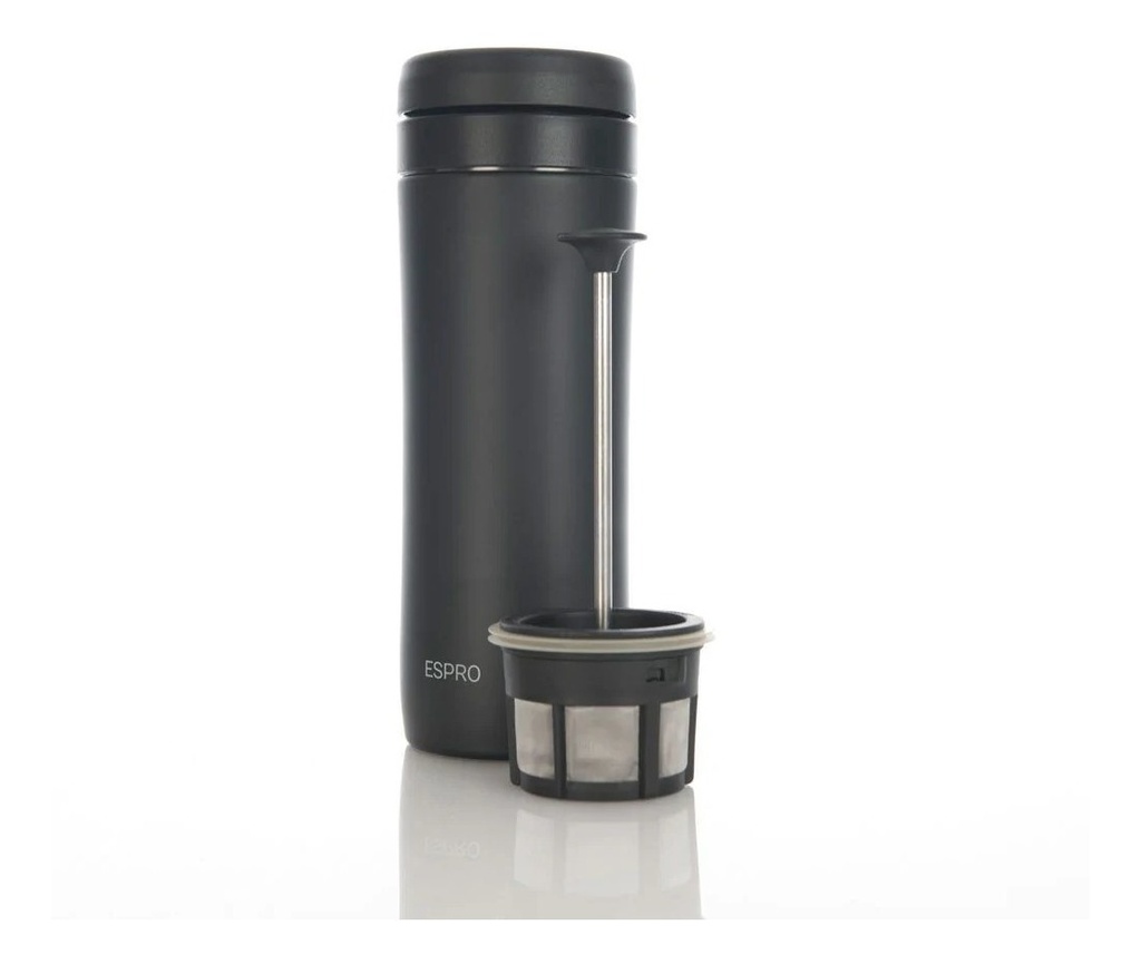 Cafetera Francesa Espro P1 Travel E5012c-15bk Doble Filtro