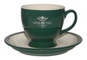 Tetera Ahmad Tea  + Juego De 6 Tazas Y 6 Platillos 