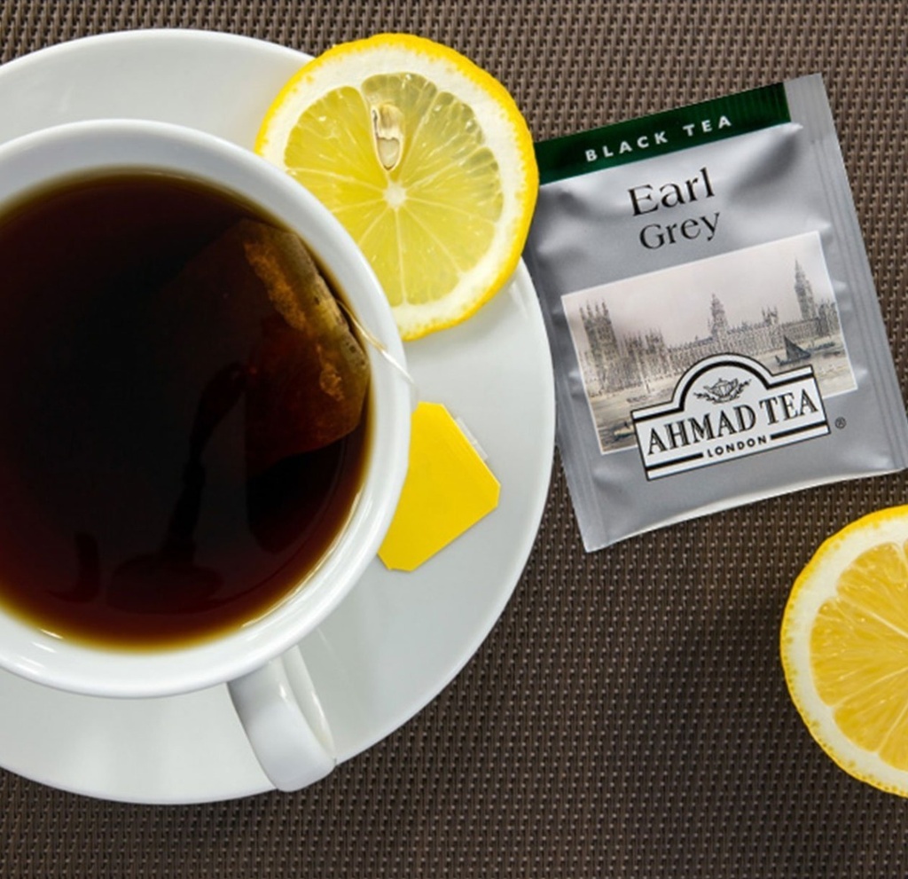 Ahmad Tea - Earl Grey Bergamota - 100 Sachets