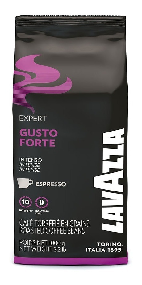 2x Café Lavazza En Grano Gusto Forte 1kg Hecho En Italia 