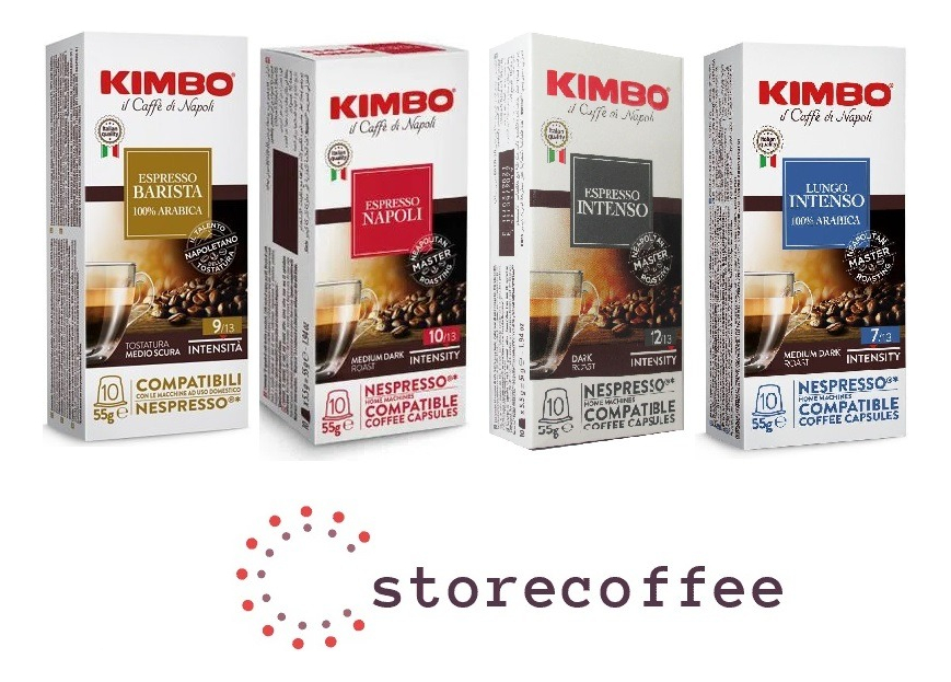 40 Cápsulas Kimbo Espresso Mix (4x10) Compatibles N Espresso