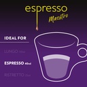 50 Cápsulas Café Lavazza Maestro Intenso Espresso Compatible