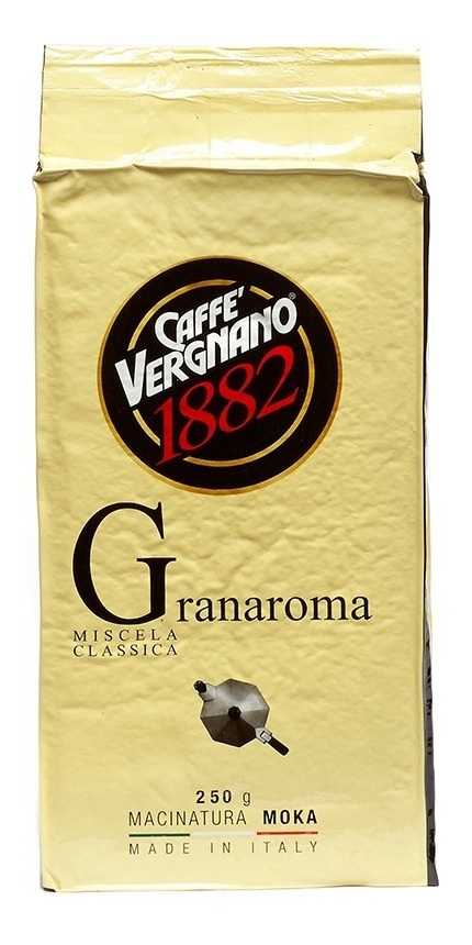 Café  Molido Vergnano Gran Aroma 250 Gr