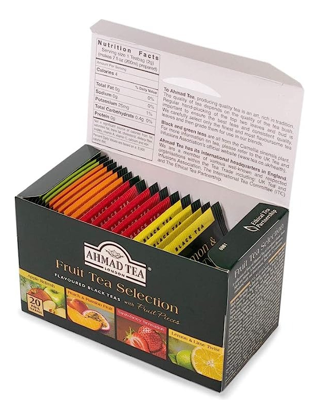 Ahmad Tea - Fruit Selection - 20 Sachets Storecoffee