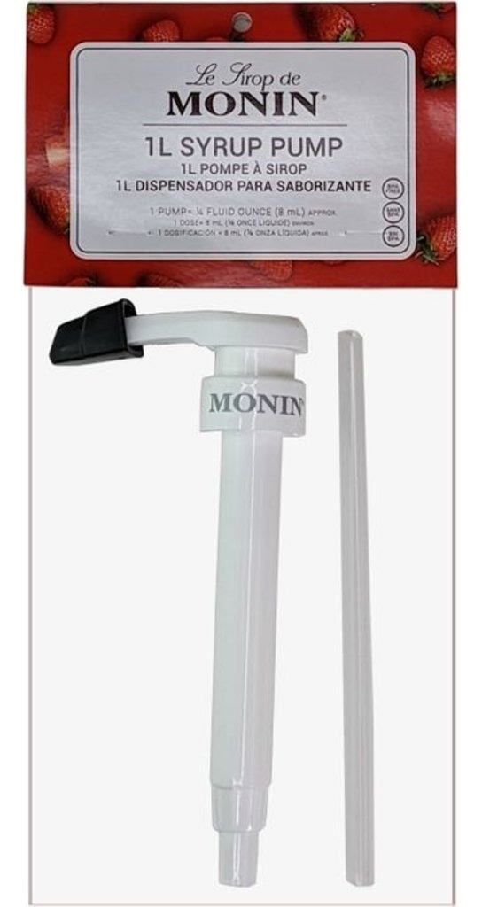 Bomba Dispensadora De Jarabe Syrup Monin 750 Ml