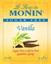 Syrup Monin Café Cocktail Sabor Vainilla Sin Azúcar 750 Ml