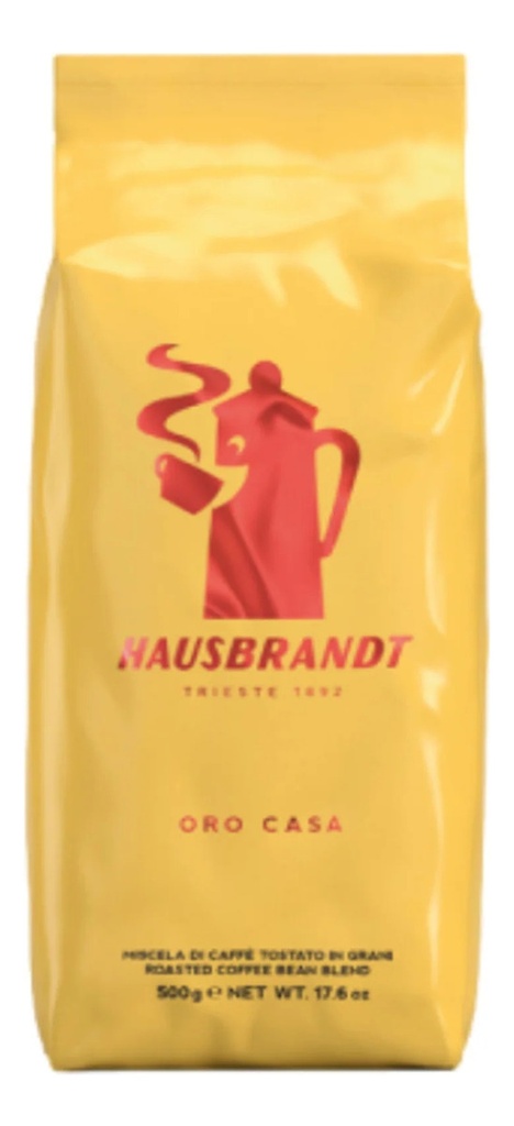 Café Hausbrandt Oro Casa 1k 2x500g Grano Gourmet Premium