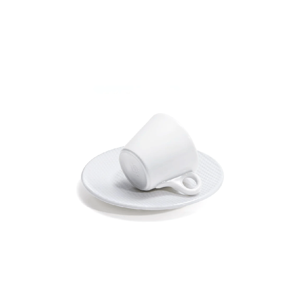 Taza Capuccino Lavazza Porcelana Blanco Premium