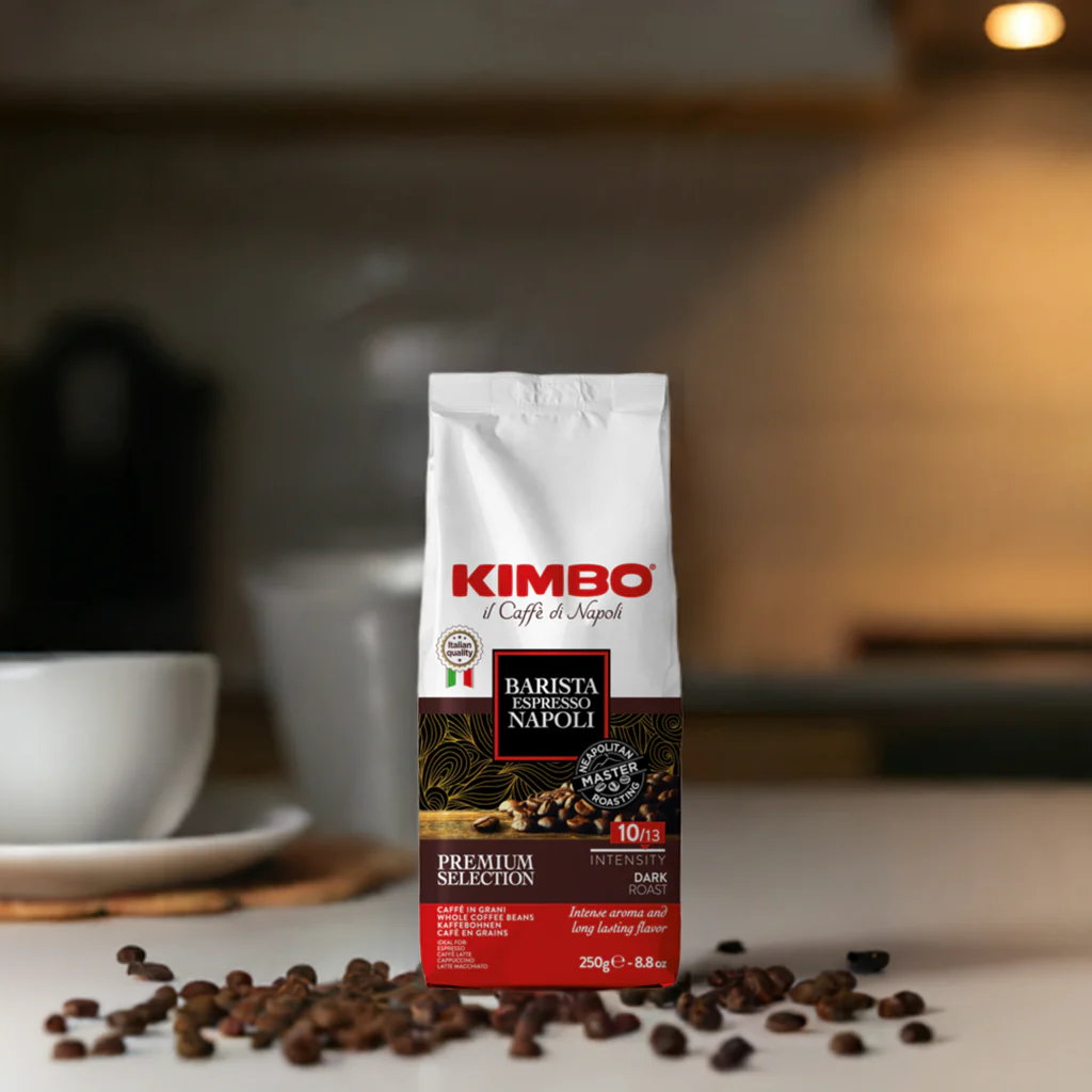 Café En Grano Kimbo Barista Napoli Espresso 250gr Premium