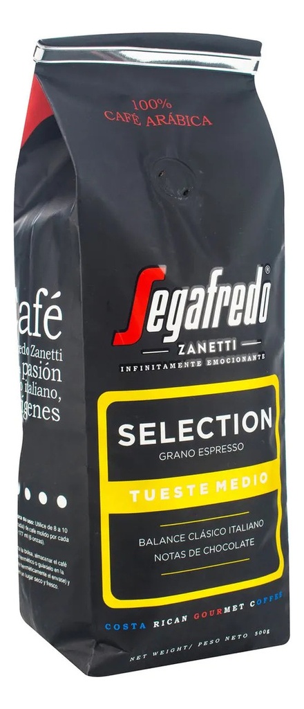 Café Segafredo Selection Costa Rica Grano 500g Premium Gourmet