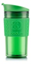 Mug Viaje Térmico Bodum Doble Pared Plástico 350cc Verde