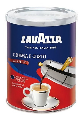 Café Lavazza Molido Crema & Gusto 250g