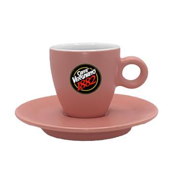 Taza Espresso Vergnano Porcelana Rossa