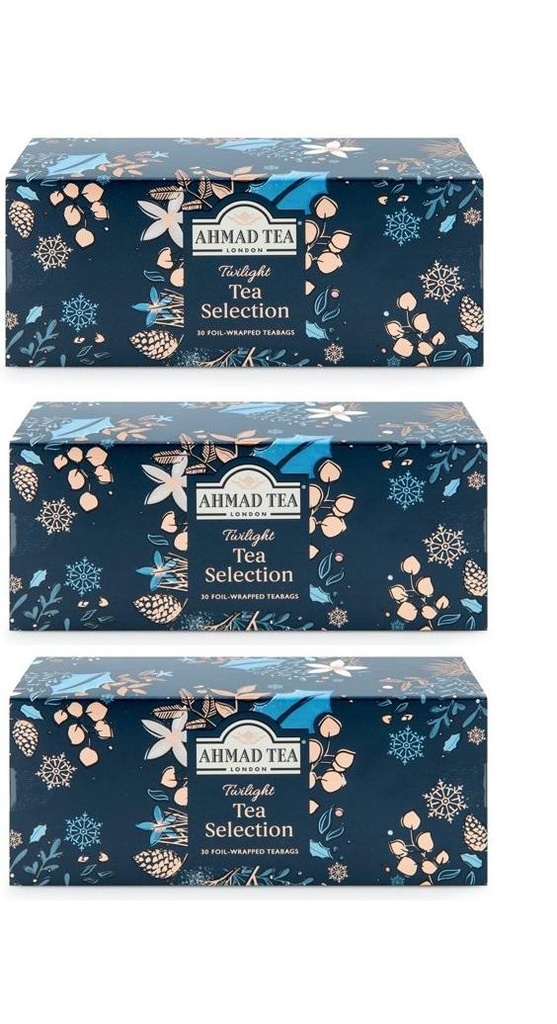 Te En Hojas Ahmad Tea Twilight Selección Azul 9 Cajas de 20U