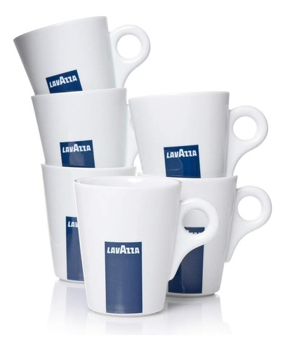 6x Mug Tazón Lavazza 320ml Café Blu Collection.