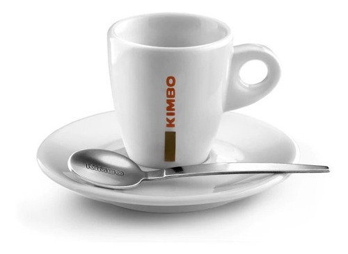 Taza espresso Kimbo Porcelana Blanco 80cc