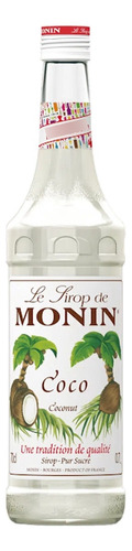 Syrup Monin Café Cocktail Sabor Coco 750 Ml Gourmet