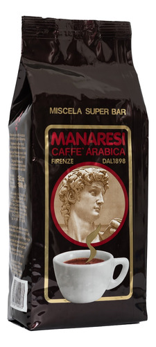 1kg Café Grano Manaresi Super Bar Brown Gourmet 60% Arábica