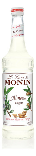 Jarabe Syrup Monin café coctall 750ml Almendra