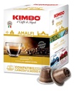 50 Cápculas Kimbo Amalfi Compatibles Con Nesp 100% Arábica