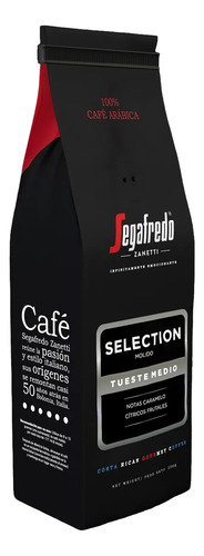 Café Segafredo Selection Costa Rica Molido 250g Premium Gourmet