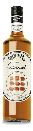 Syrup/jarabe MIXER Italiano Caramelo 1lt Vidrio Gourmet