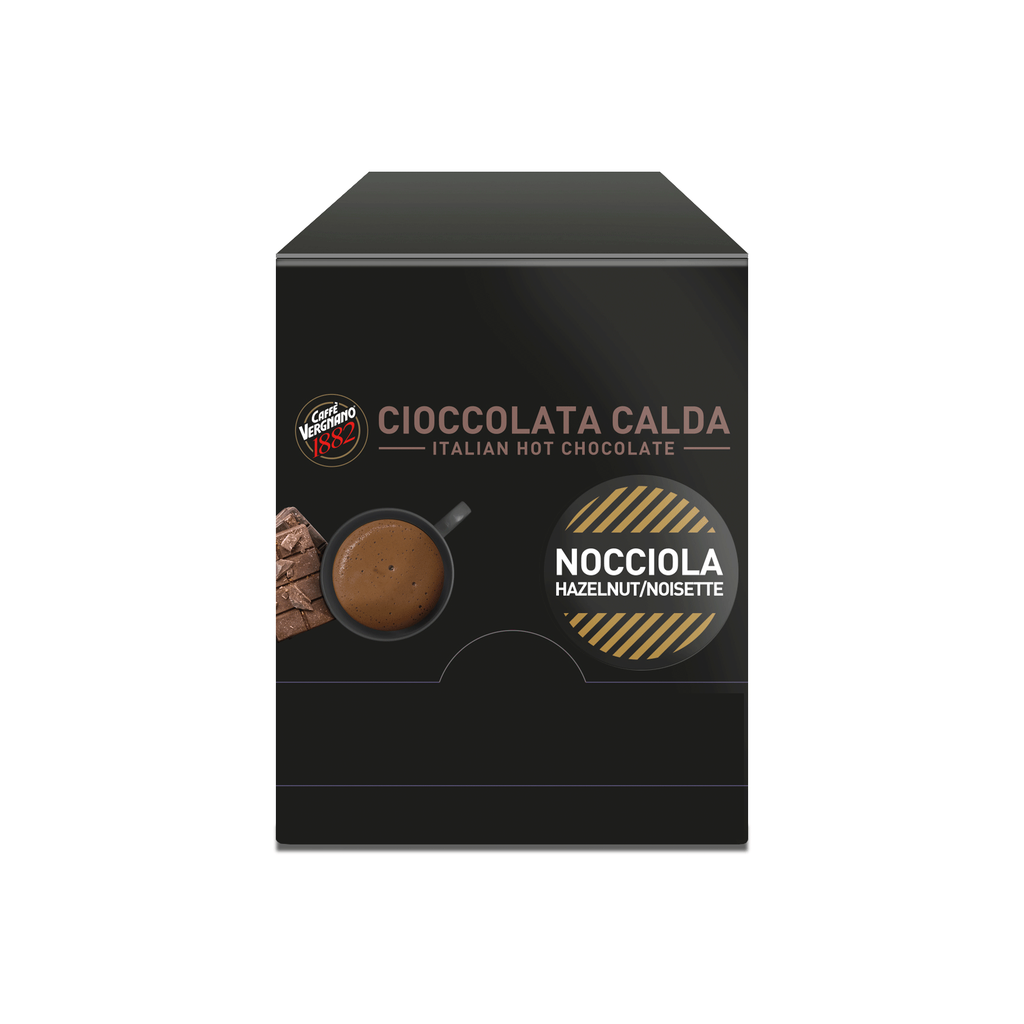 15 sobres Chocolate Caliente Avellana Vergnano