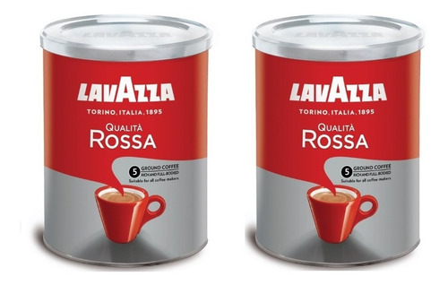 2x Café Lavazza Qualitá Rossa 250g