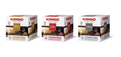 48 Cápsulas Kimbo Café Dolce Gusto MIX