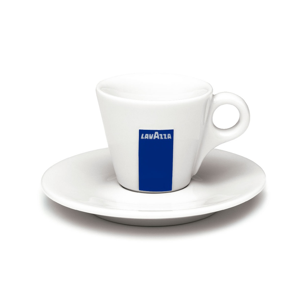 6x Taza espresso Lavazza Porcelana Blanco