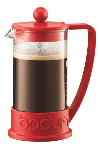 Cafetera Bodum Brasil Rojo 350cc