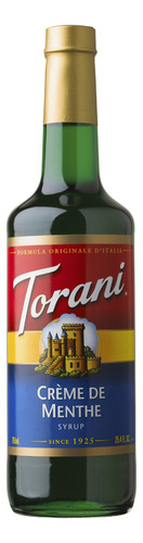 [CA0202] Jarabe Syrup Torani Café Cocktail Crema de Menta 750 ml