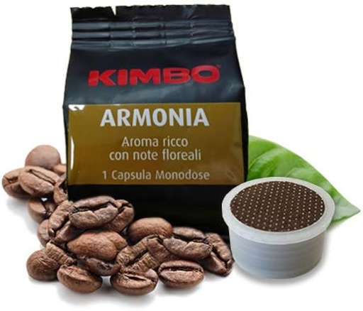 [CA0210] 100 Capsulas Café Espresso Kimbo Armonía Espresso Point FAP