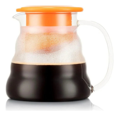 [TA0121] Jarra Infusiones Te Bodum Melior Naranja 600cc Borosilicato