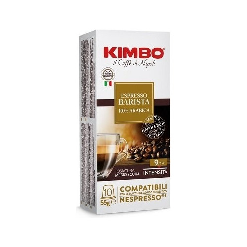 [CA0079] 10 Cápsulas Kimbo Barista Compatible con Nespresso